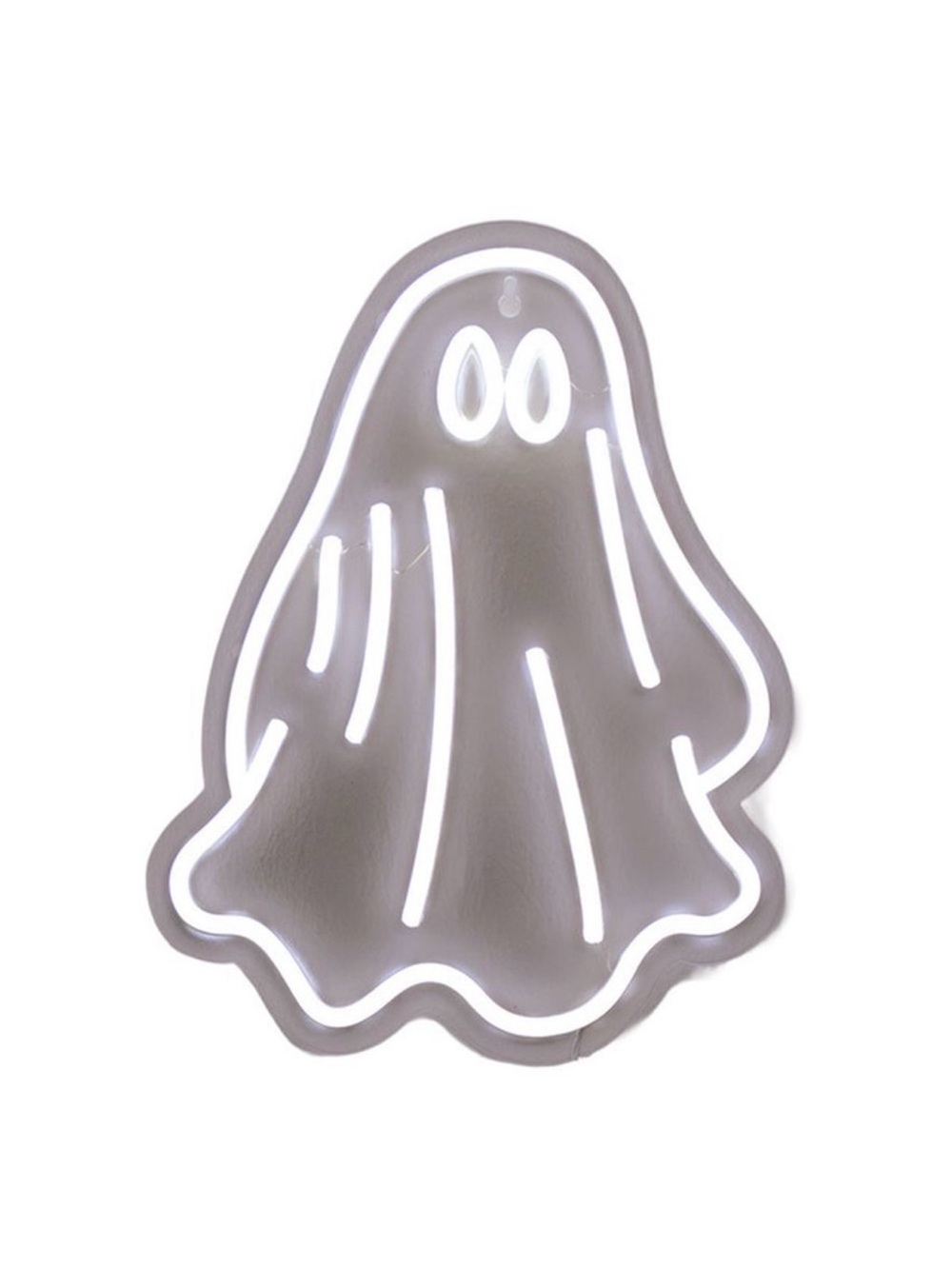 NIB The Halloween Collection Ghost Neon Sign